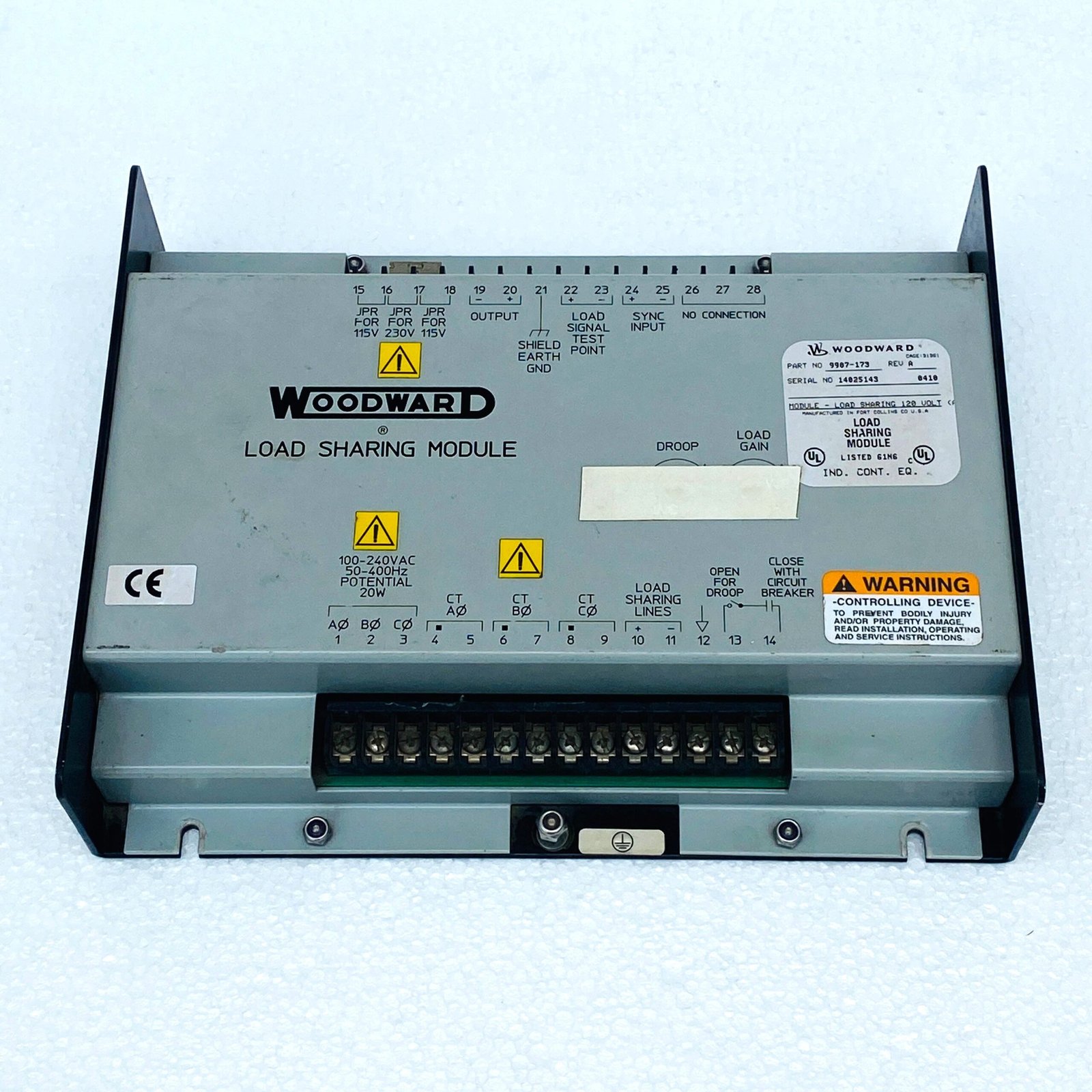 Governor and Controls